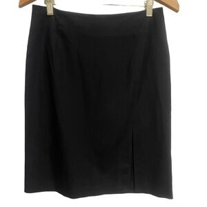 THEORY Mini Knee Length Black‎ Work Skirt Size 10